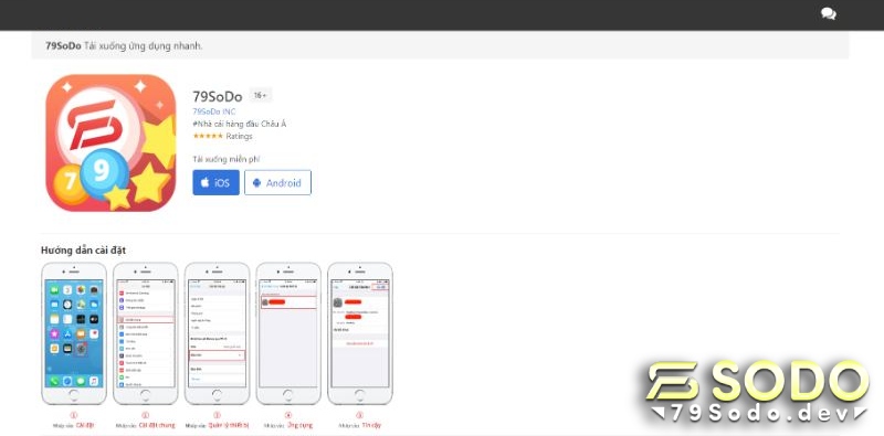 Khái quát về app 79sodo